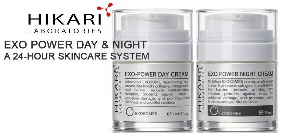 Hikari EXO POWER Day & Night creams