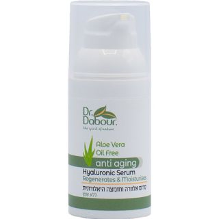 Aloe vera serum and hyaluronic acid Anti Aging dr Dabour