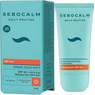 Moisturizer with sun protection SPF50 Classic Sebocalm