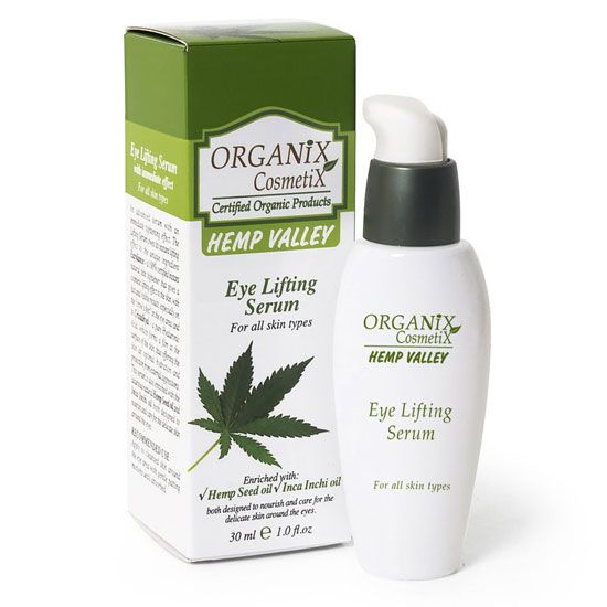 Hemp Valley Eye Lifting Serum Organix Cosmetix