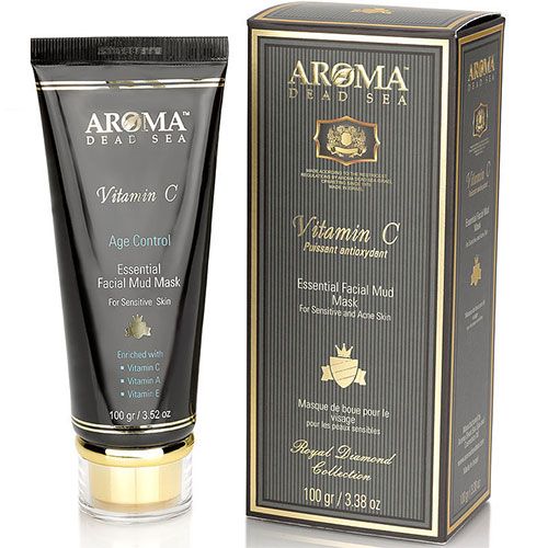 Mud Face Mask for Sensitive and Acne skin Aroma Dead Sea