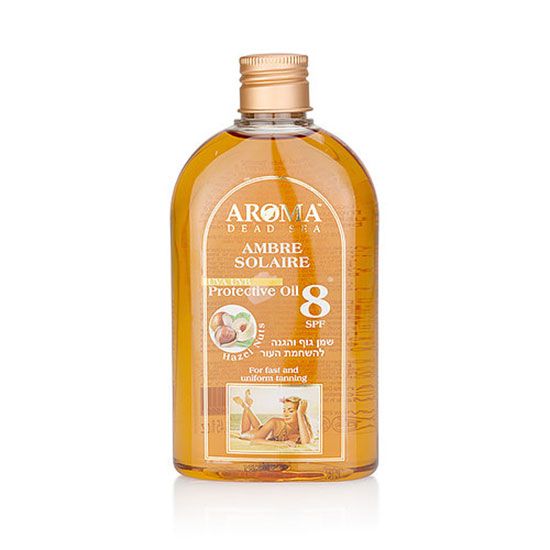 Tanning Oil Protective SPF 8 Hazel Nuts