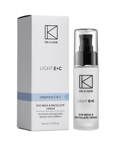 Eye neck and decollete cream Light E+C Kadir