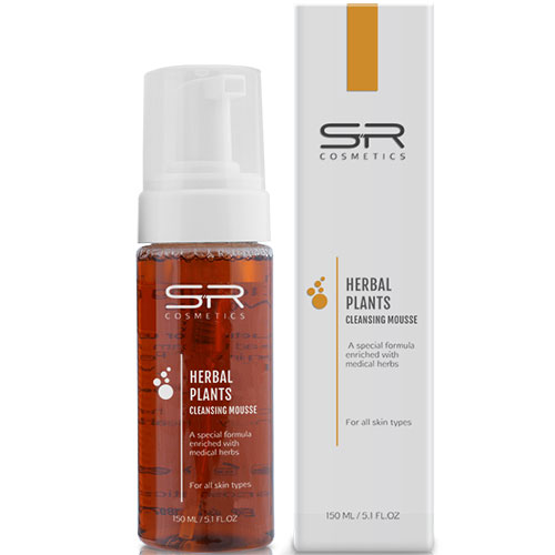 SR Cosmetics Herbal Plants Cleansing Mousse